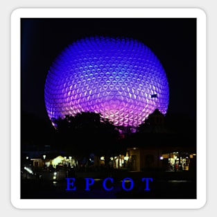 Epcot's Space Ship Earth Sticker